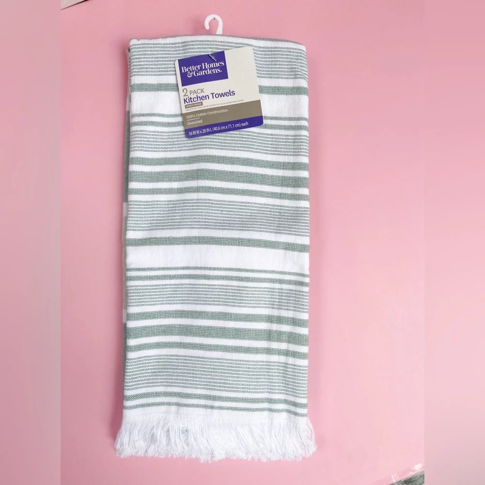 NWT Kitchens Dish Towels by Better Homes & Gardens. Dish drying towels